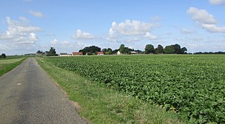 Vue depuis la route du Verguier.