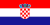 Kroatiens flag