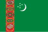 Drapeau du Turkménistan (fr)