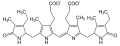 de: Struktur von I-Urobilin en: Structure of I-urobilin