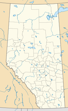 Larkspur, Alberta is located in Alberta