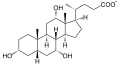 Deutsch: Struktur von Cholat English: Structure of cholate