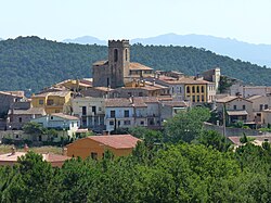 Skyline of Darnius