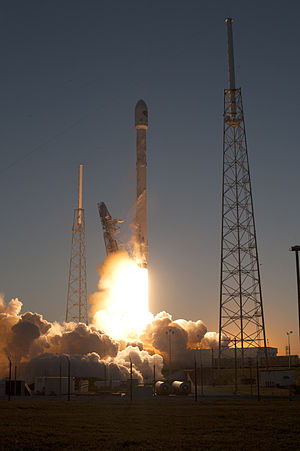 Desátý start Falcon 9 v1.1 s Deep Space Climate Observatory, 11. února 2015.