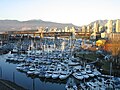 False Creek from the Granville St. Bridge.