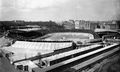 Der Parc des Princes 1932 mit Radrennbahn