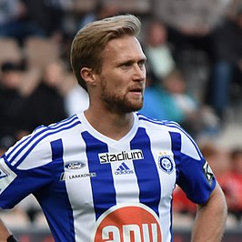 Pelvas in 2017 als speler van HJK Helsinki