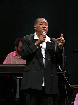 Ben E. King tijdens een concert in 2007