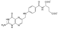 Deutsch: Struktur von Folat English: Structure of folate