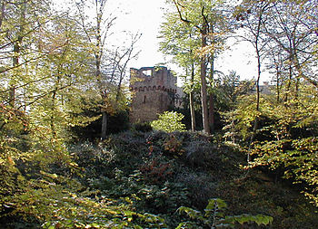 Der „Gespensterturm“ in Aschaffenburg