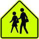 U.S./Canada (new) school zone.