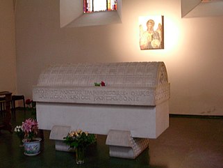 Sarcophage de l'impératrice Théophano, église Saint-Pantaléon de Cologne.