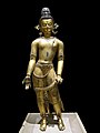 Image 17Statue of the Bodhisattva Avalokiteshvara, gilded bronze, Nepal, 16th century CE (from Culture of Nepal)