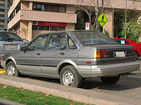 North American market Chevrolet Nova, using the Sprinter's sedan body shell