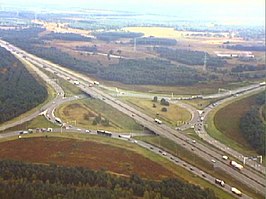 Knooppunt Leenderheide anno 1993