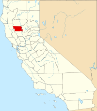 Location in the state of California