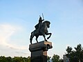 Statuia lui Krum la Plovdiv.