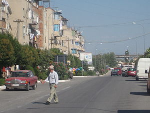 Blick auf die Hauptstraße (2007)