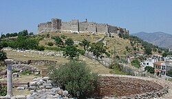 The grand fortress of Selçuk on Ayasoluk Hill