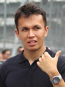 Alexander Albon v roce 2021