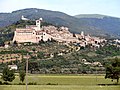 Assisi seen from the valley