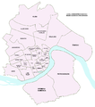 Urban area of Novi Sad - local communities