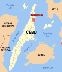 Borbon – Mappa