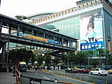 The skyway system in Taipei