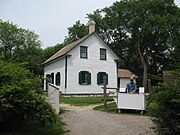 La maison Riel en juillet 2010.