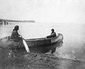 Image 19Ojibwa women in a canoe, Leech Lake, 1909 (from History of Minnesota)