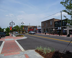 Main Street in Stone Mountain Village