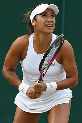 Heather Watsonová ve Wimbledonu 2019