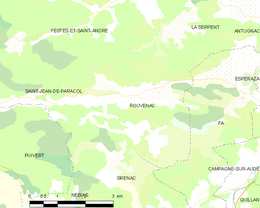 Rouvenac - Localizazion