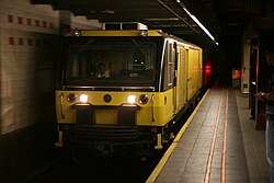 A "Vaktrak" vacuuming train