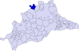 Sierra de Yeguas – Mappa