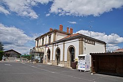 Skyline of Le Breuil-sur-Couze