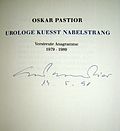 Oskar Pastior aláírása