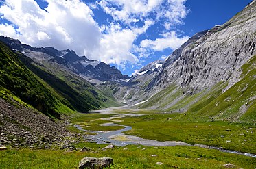 Zona alpina: Val Frisal, a los pies del Bifertenstock