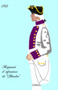 régiment de Flandre de 1762 à 1776