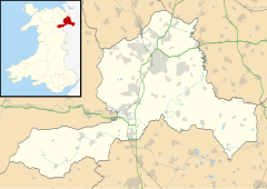 Pentre Bychan is located in Wrexham