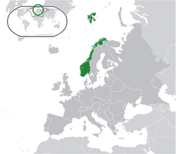 Situación de Noruega