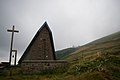 Kapel op de pashoogte tussen Saint-Jean-Pied-de-Port en Roncesvalles