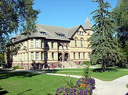 Edificio en o campus d'a North Dakota State University