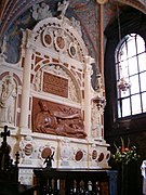 Chapelle de la Vierge avec le monument funéraire du roi Étienne Báthory