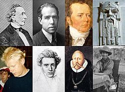 Hans Christian Andersen • Niels Bohr • Hans Christian Ørsted • I. Svend Haraldsson • Peter Schmeichel • Søren Aabye Kierkegaard •Tycho Brahe • Karen Blixen