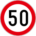 B30 Speed limit (50 km/h)