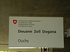 Oficina de duanes del port d'Ouchy a Lausana (VD).