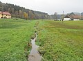 Nahe bei Neunkirchen kurz nach ihrer Quelle