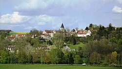 Skyline of Nod-sur-Seine