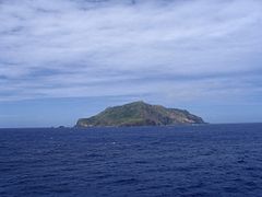 Pitcairn vue de la mer.